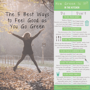 the 5 best ways to feel good as you go green